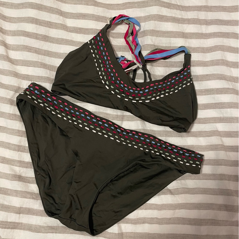 BECCA Olive Green Fabric